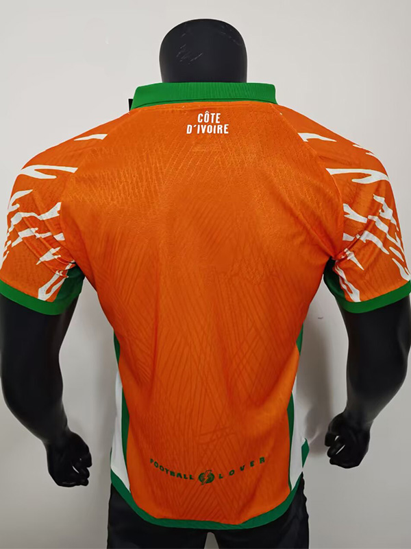 25-26 Ivory Coast Orange Special Edition Player Version Soccer Jersey