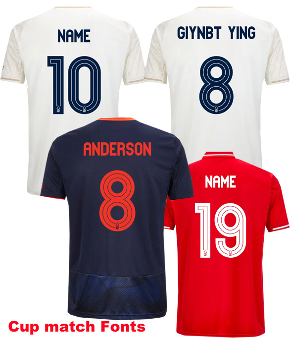 25-26 Nottingham Forest Red Training shirts