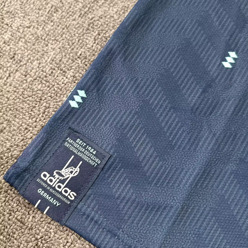 25-26 Germany Blue Black Fans Soccer Jersey