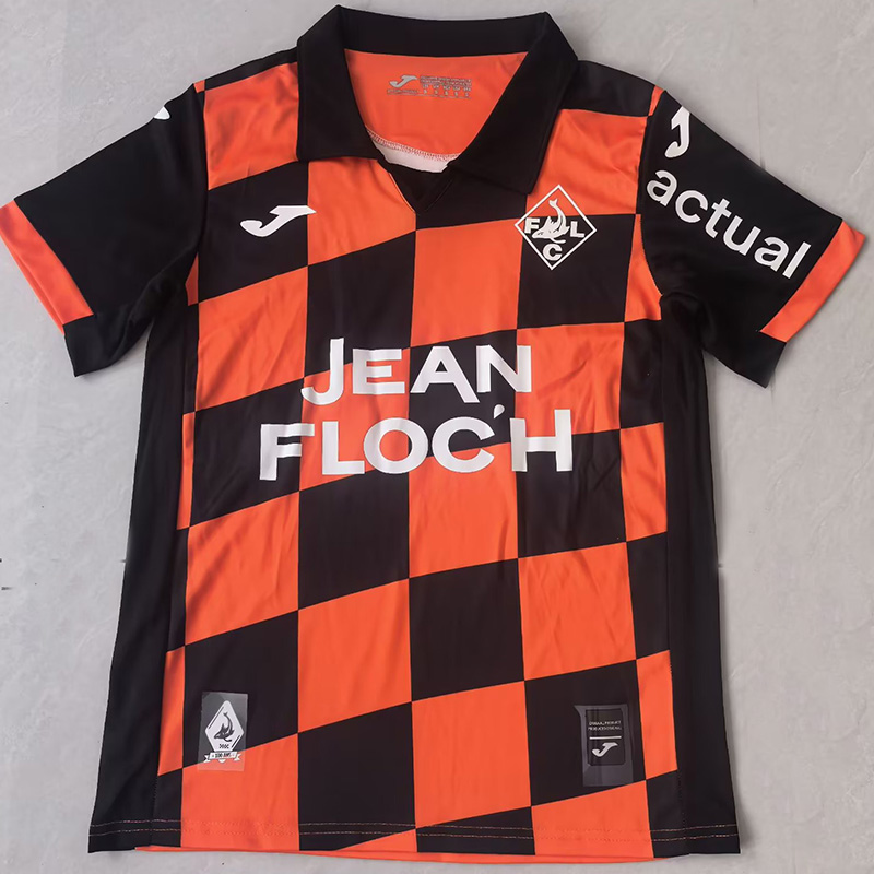 25-26 Lorient FC Home Fans Soccer Jersey