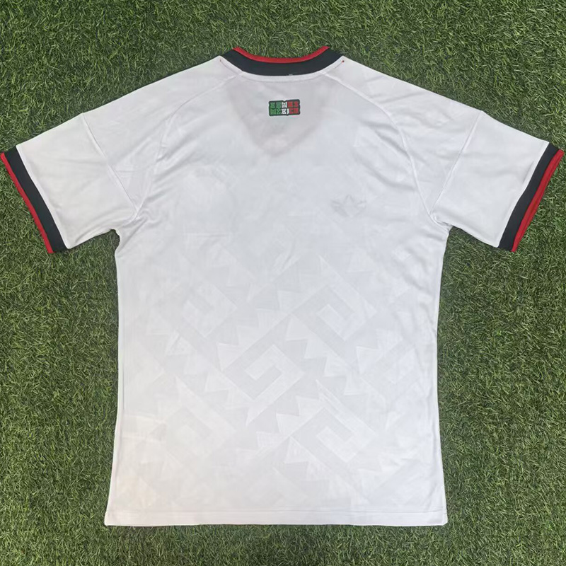 25-26 Mexico White Fans Soccer Jersey