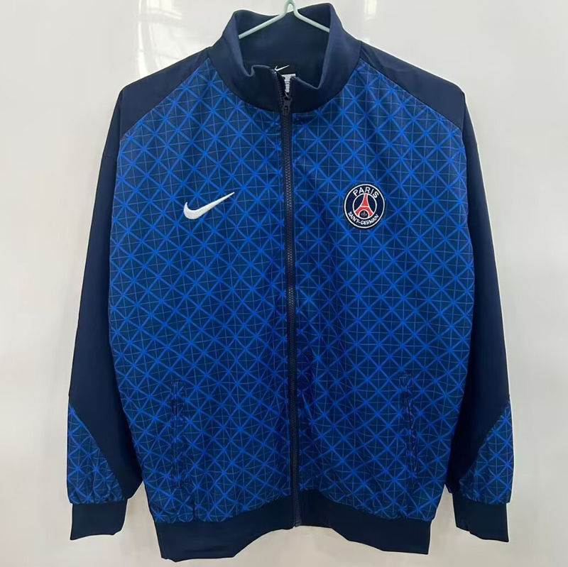 25-26 PSG Fancy blue Windbreaker #刺绣