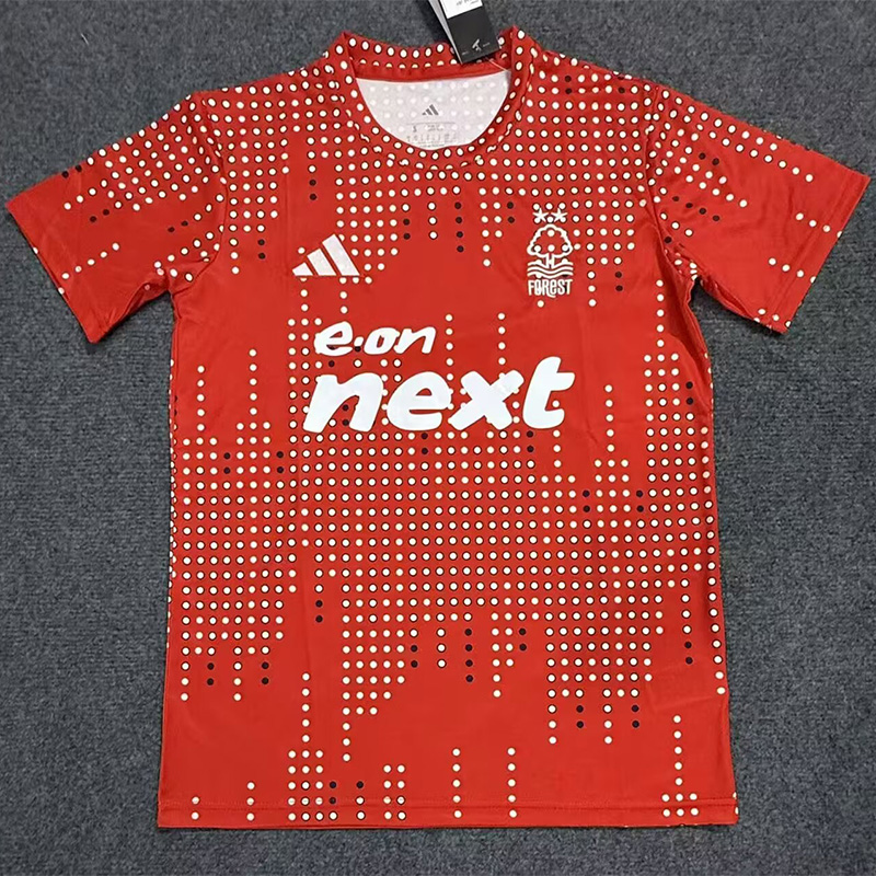 25-26 Nottingham Forest Red Training shirts