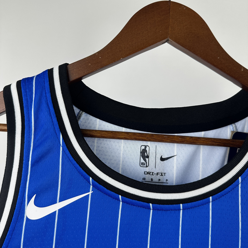 25-26 Magic BANCHERO #5 Blue Top Quality Hot Pressing NBA Jersey(条纹)