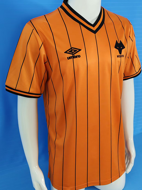 1985-1986 Wolves Home Retro Soccer Jersey