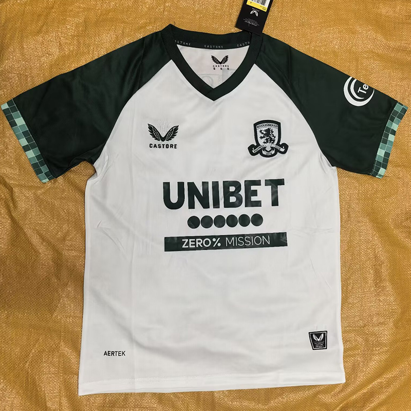 25-26 Middlesbrough Third Fans Soccer Jersey