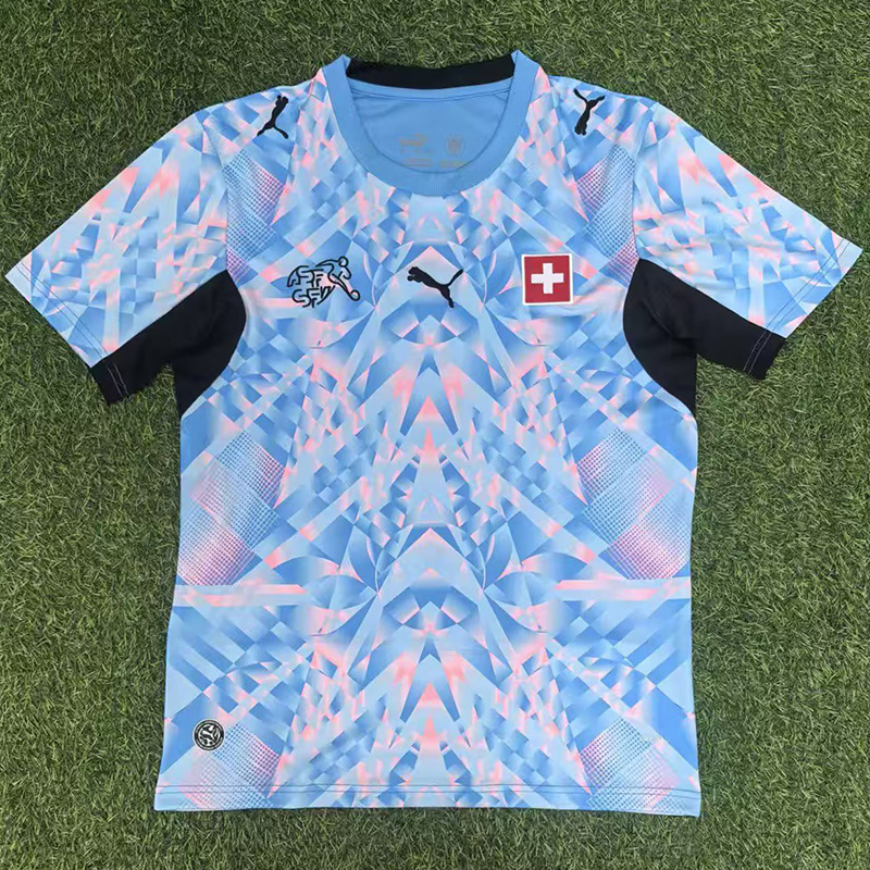 25-26 Switzerland Away Fans Soccer Jersey