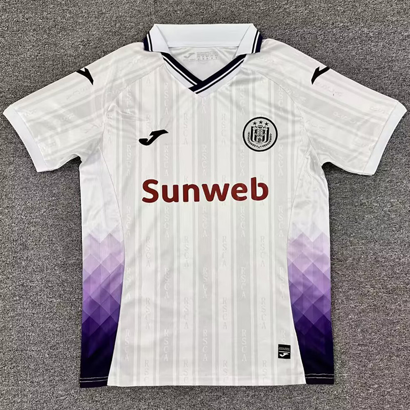 25-26 RSC Anderlecht Home Fans Soccer Jersey
