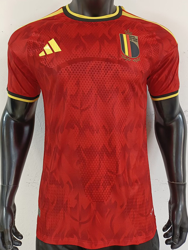 2026 Belgium Home Player Version Soccer Jersey