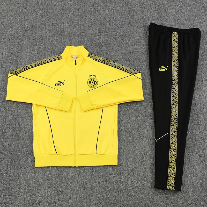 25-26 Dortmund Yellow Jacket Tracksuit #02