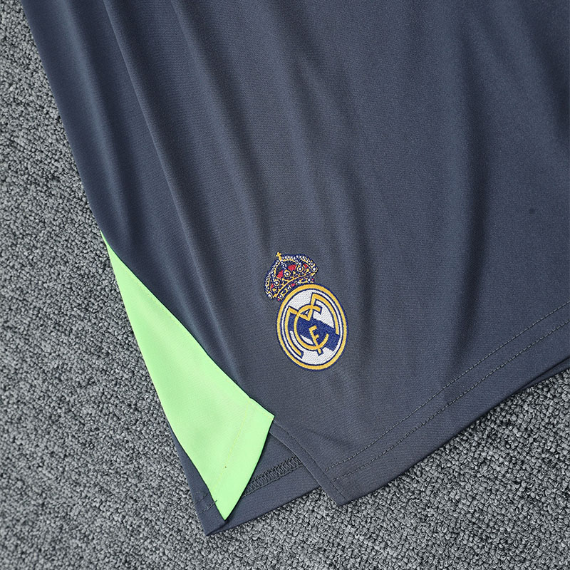 25-26 RMA Grey Black GoalKeeper (Long Sleev Suit) Soccer Jersey (长袖)