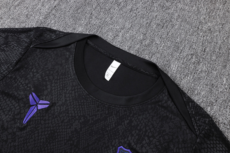 25-26 BAR Black Training Short Suit #D25191