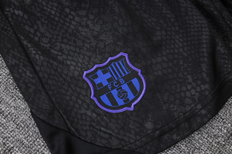 25-26 BAR Black Training Short Suit #D25191