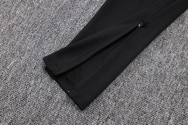 25-26 Real Betis Black Half Pull Tracksuit (半拉链)