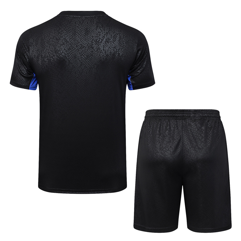 25-26 BAR Black Training Short Suit #D25191