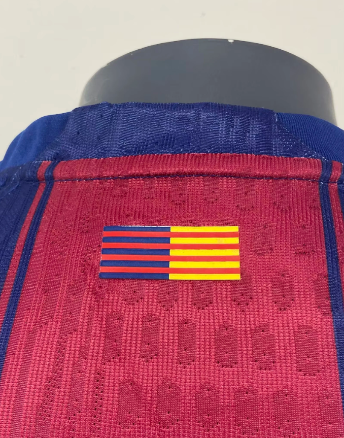 25-26 BAR Home Derby Special Edition Player Version Soccer Jersey