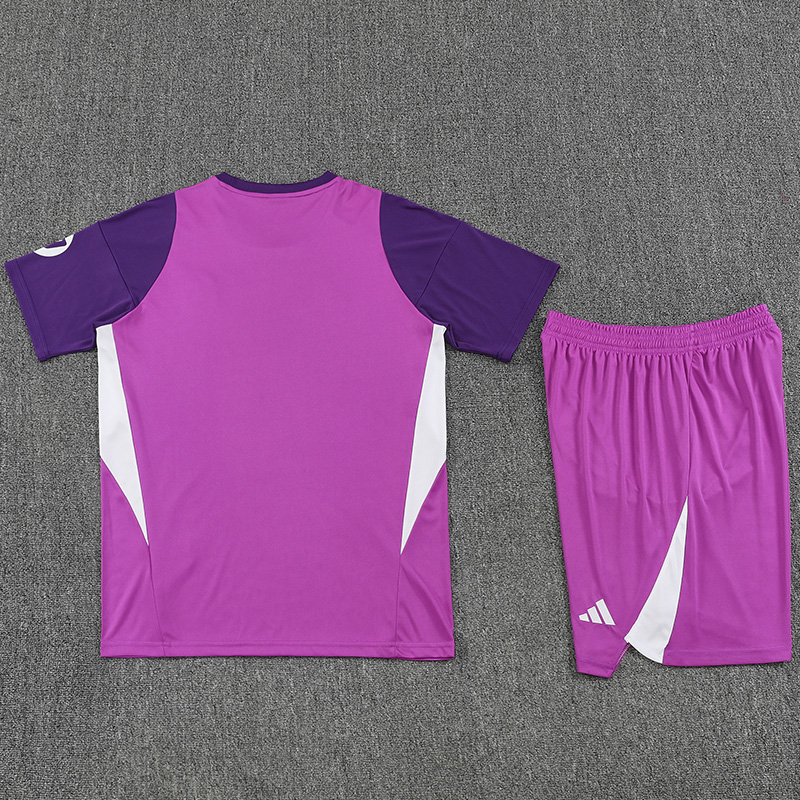 25-26 RMA Purple GoalKeeper (Suit) Soccer Jersey