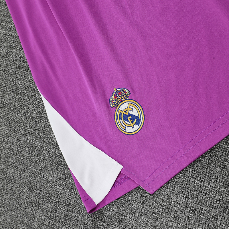 25-26 RMA Purple GoalKeeper (Suit) Soccer Jersey