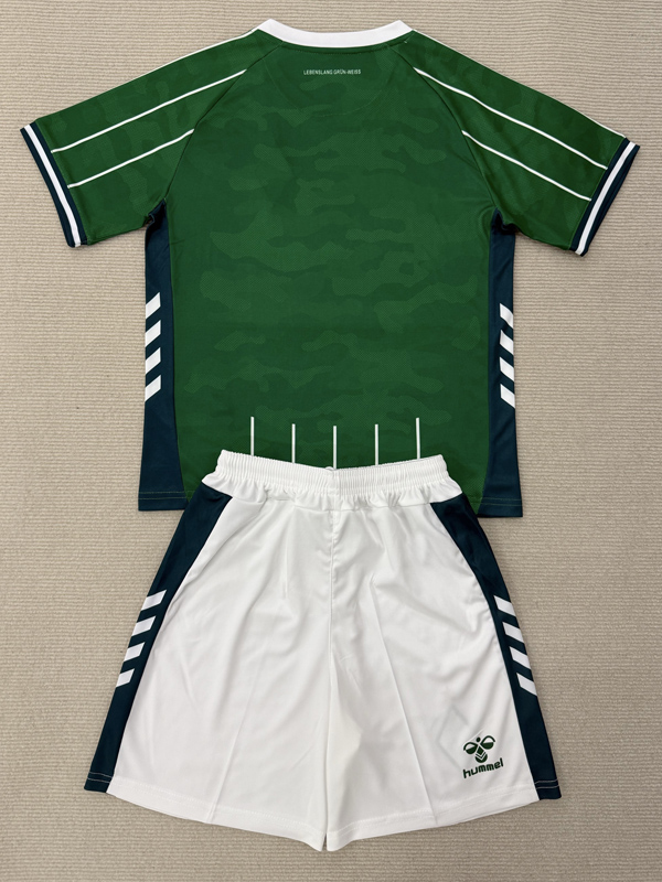 25-26 Werder Bremen Home Kids Soccer Jersey