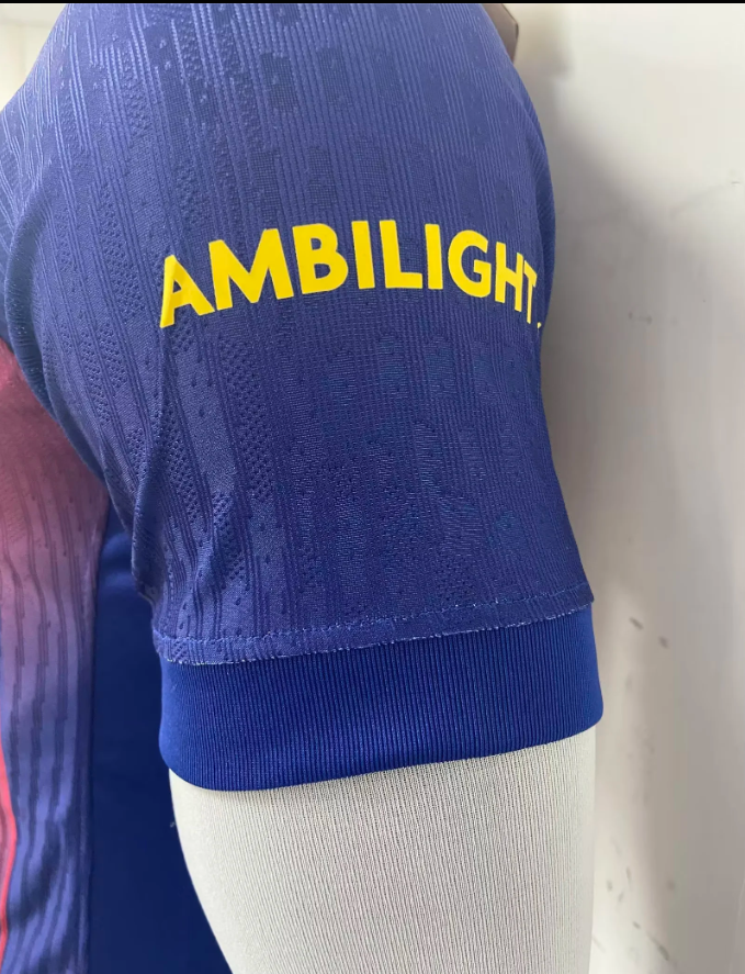 25-26 BAR Home Derby Special Edition Player Version Soccer Jersey