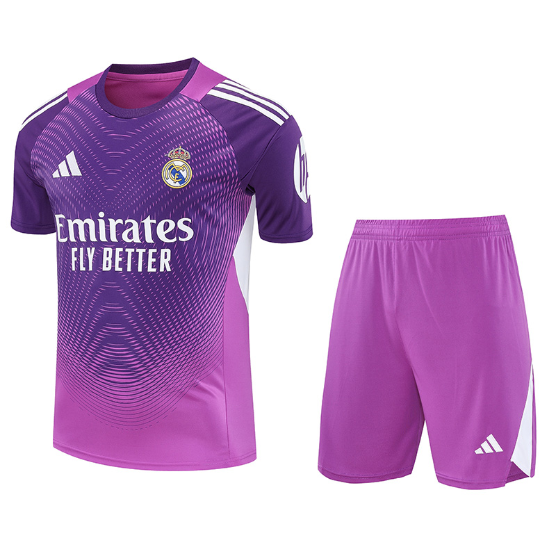 25-26 RMA Purple GoalKeeper (Suit) Soccer Jersey
