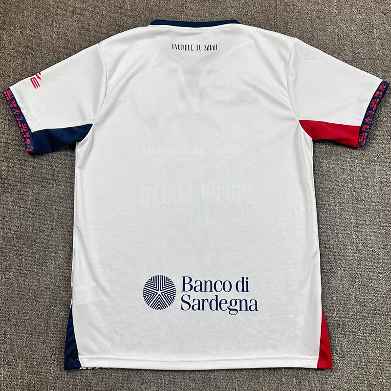 25-26 Cagliari Away Fans Soccer Jersey