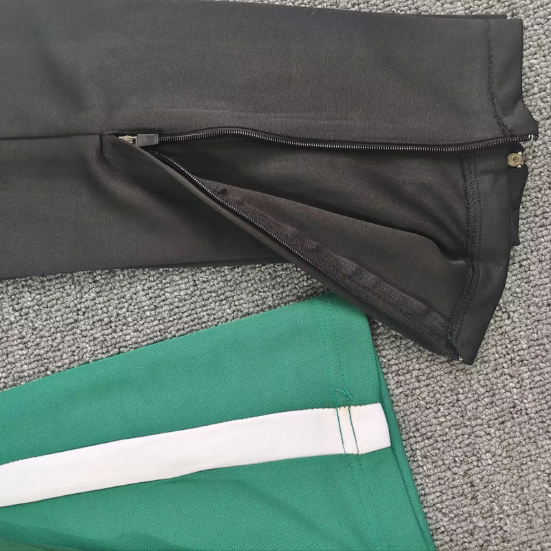 25-26 Real Betis Green Half Pull Tracksuit (Pants Have Pocket)(半拉链)