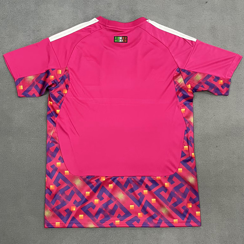 2026 Mexico Pink Red Goalkeeper Soccer Jersey