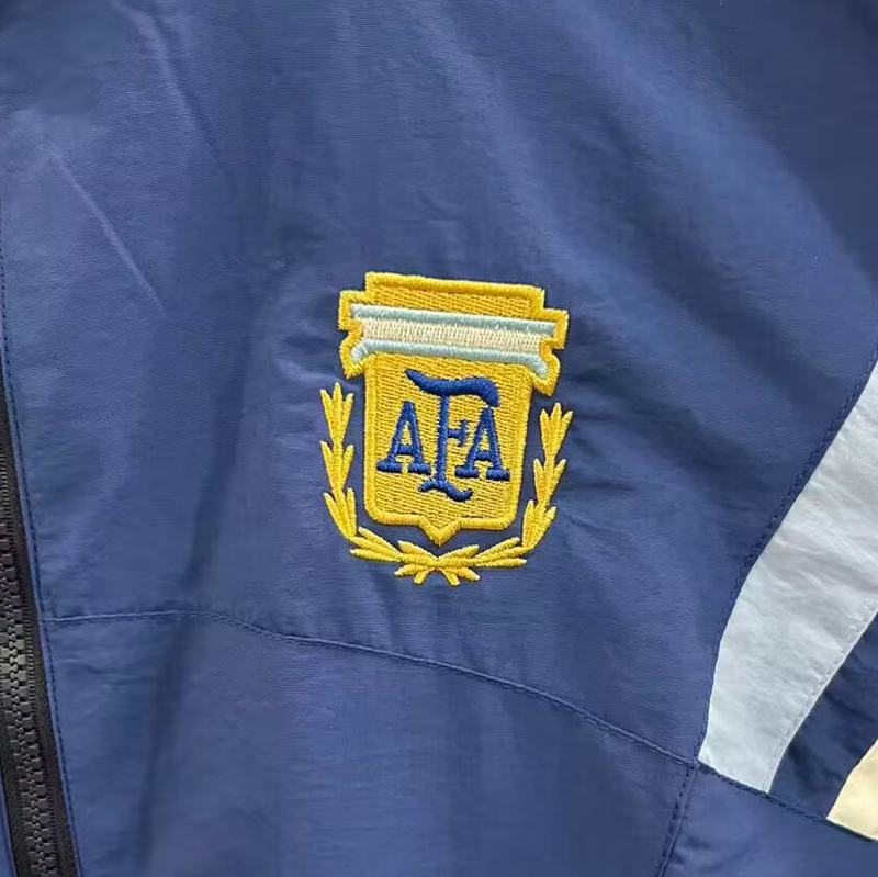 25-26 Argentina Royal blue Windbreaker