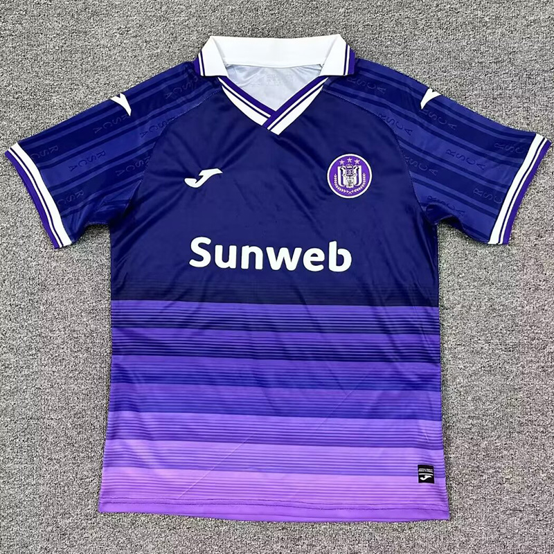 25-26 RSC Anderlecht Home Fans Soccer Jersey