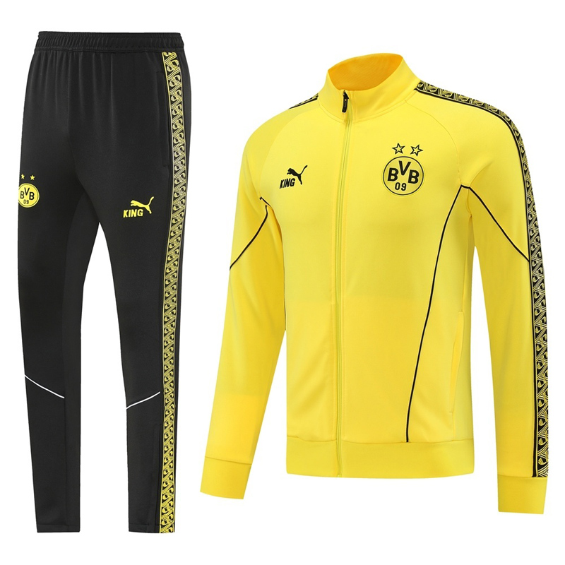 25-26 Dortmund Yellow Jacket Tracksuit #02