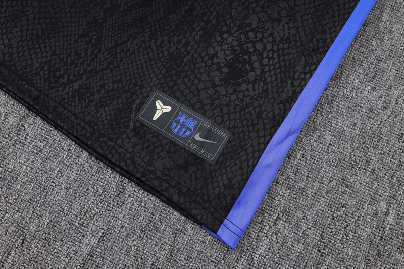 25-26 BAR Black Training Short Suit #D25191