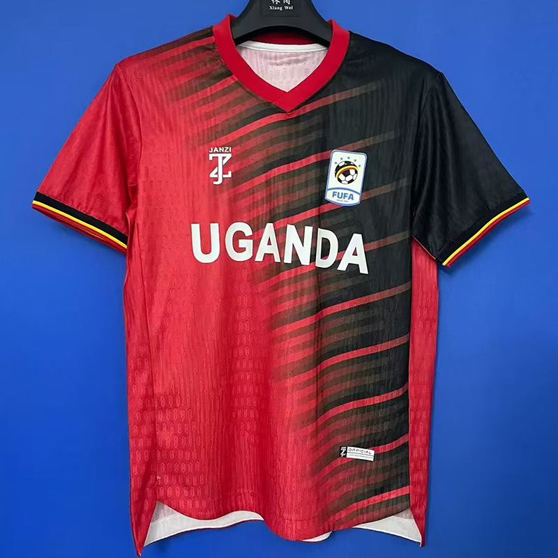 24-25 Uganda Home Fans Soccer Jersey