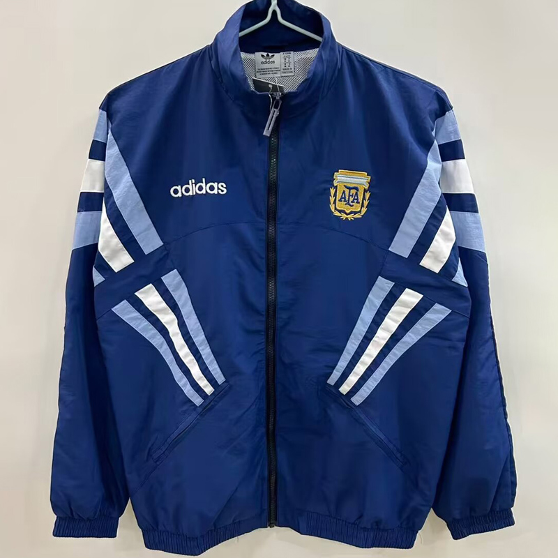 25-26 Argentina Royal blue Windbreaker