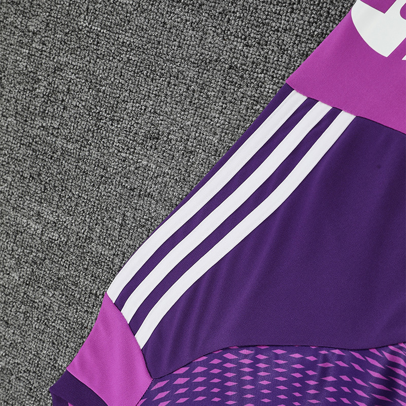 25-26 RMA Purple GoalKeeper (Long Sleev Suit) Soccer Jersey (长袖)