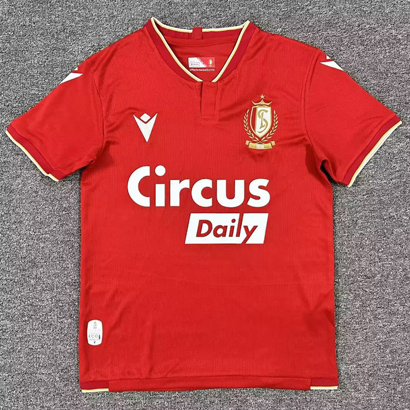 25-26 Standard Liege Home Fans Soccer Jersey