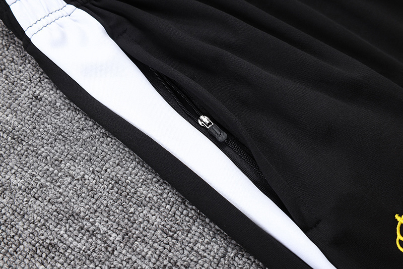 25-26 Real Betis Black Half Pull Tracksuit (半拉链)