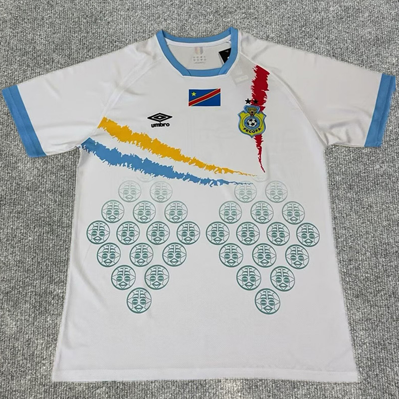 25-26 Democratic Congo Away Fans Soccer Jersey
