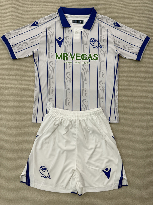 25-26 Sheffield Wednesday Third Kids Soccer Jersey