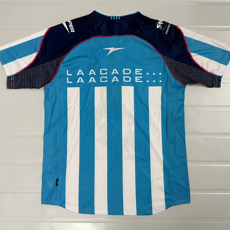 2001-2002 Racing Club Home Retro Soccer Jersey