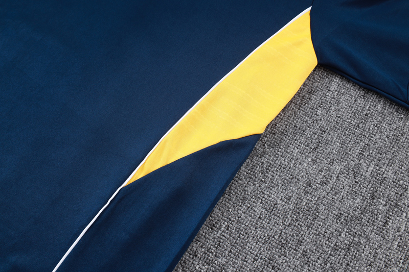 25-26 Boca Juniors Royal blue Half Pull Tracksuit #B25108(半拉链)