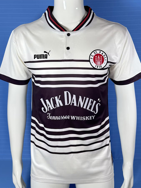 1997-1998 ST PAULI Home Retro Soccer Jersey