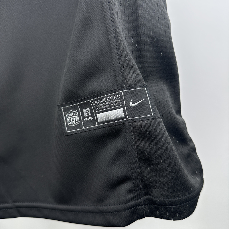 25-26 INT #25 Casual Edition Black NFL Jersey