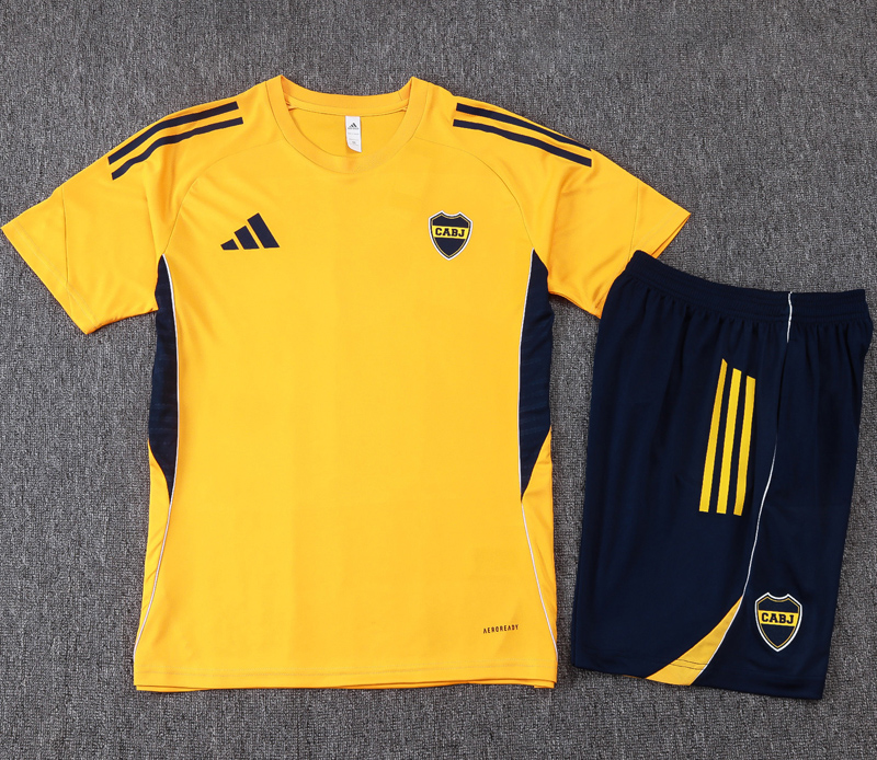 25-26 Boca Juniors Yellow Training Short Suit # D25189