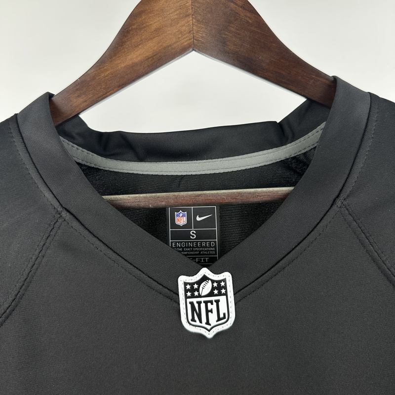 25-26 INT #25 Casual Edition Black NFL Jersey