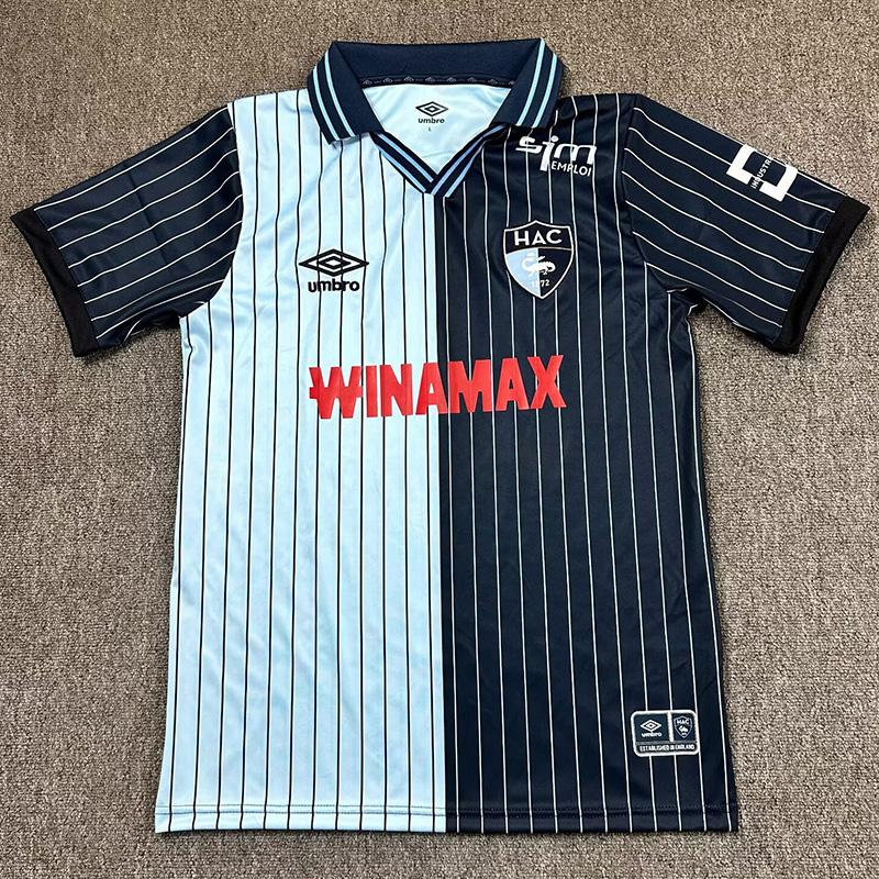 25-26 Le Havre AC Home Fans Soccer Jersey