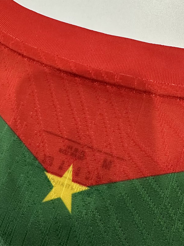 2025 Burkina Faso Home Player Version Soccer Jersey