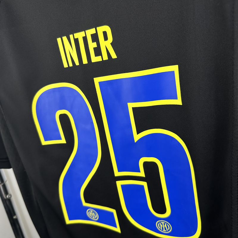 25-26 INT #25 Casual Edition Black NFL Jersey