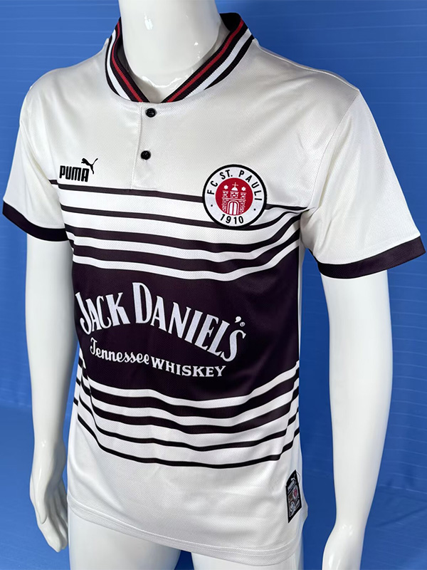 1997-1998 ST PAULI Home Retro Soccer Jersey