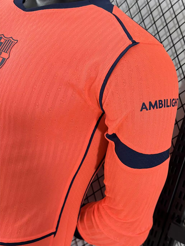 25-26 BAR Third Long Sleeve Player Version Soccer Jersey (长袖球员)